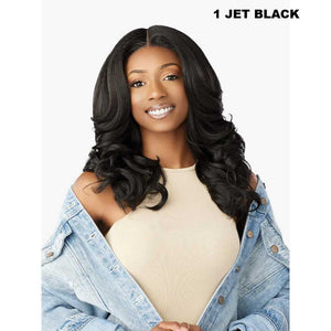 Sensationnel Synthetic Y-Part Kinky Lace Wig - Barrel Curl 20"