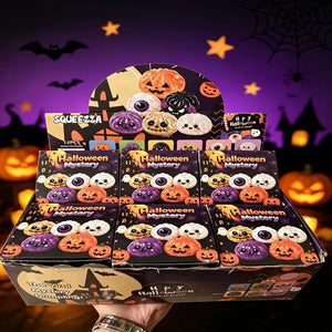 Sensory Squishy Blind Box Halloween New Dumpling Squeeze Toy 8.5cm Maltose Relieve Anxiety Antistress Slow Rise Surprise Gift