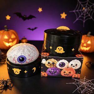 Sensory Squishy Blind Box Halloween New Dumpling Squeeze Toy 8.5cm Maltose Relieve Anxiety Antistress Slow Rise Surprise Gift