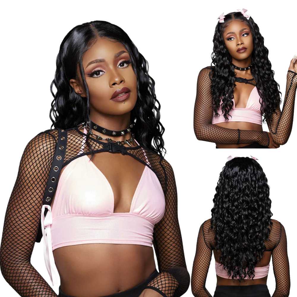 Senstionnel Synthetic HexDoll HD Lace Wig - Ember