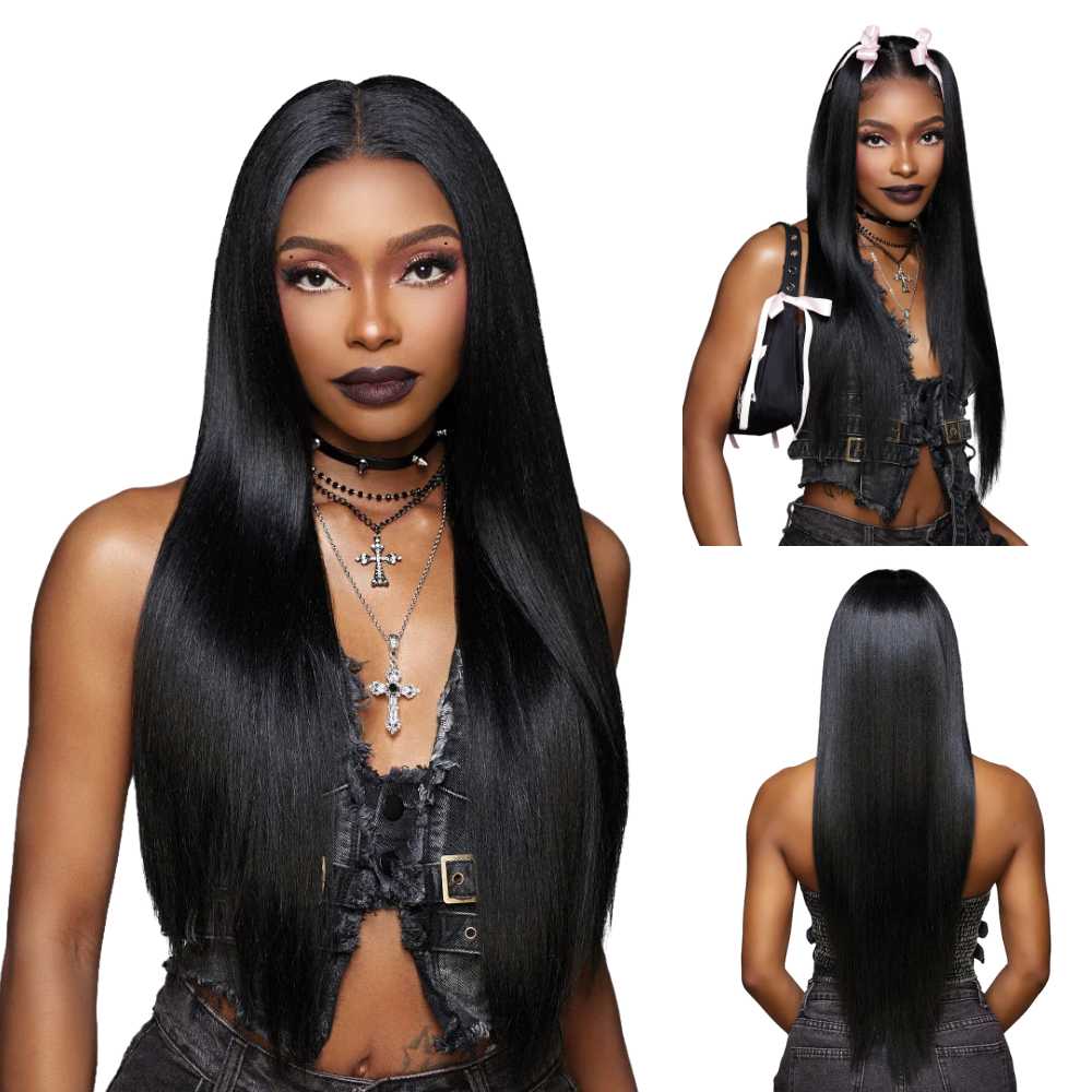 Senstionnel Synthetic 13X4 HD Lace Frontal Wig - HexDoll Lilith display picture 1