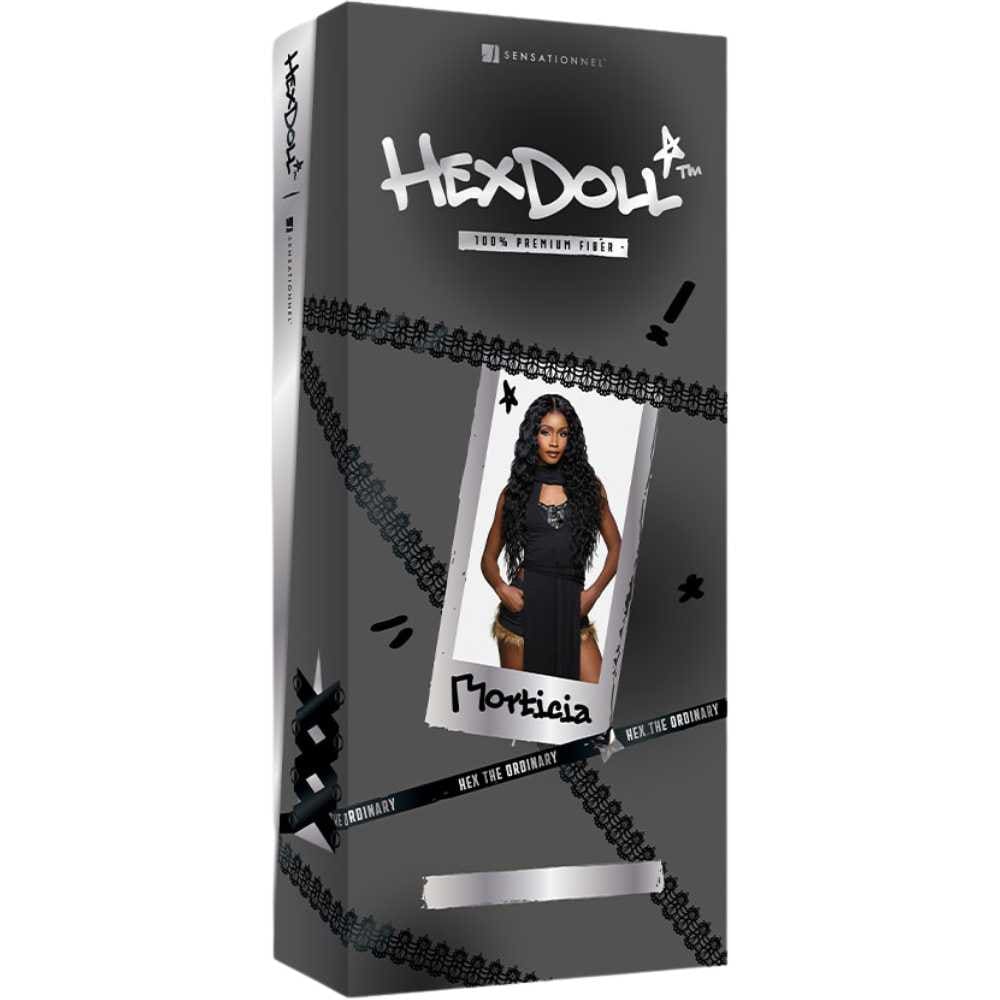 Senstionnel Synthetic 13X4 HD Lace Frontal Wig - HexDoll Morticia
