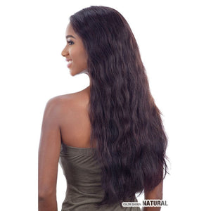 Shake-N-Go 100% Human Hair Lace Part Wig - Natural 702