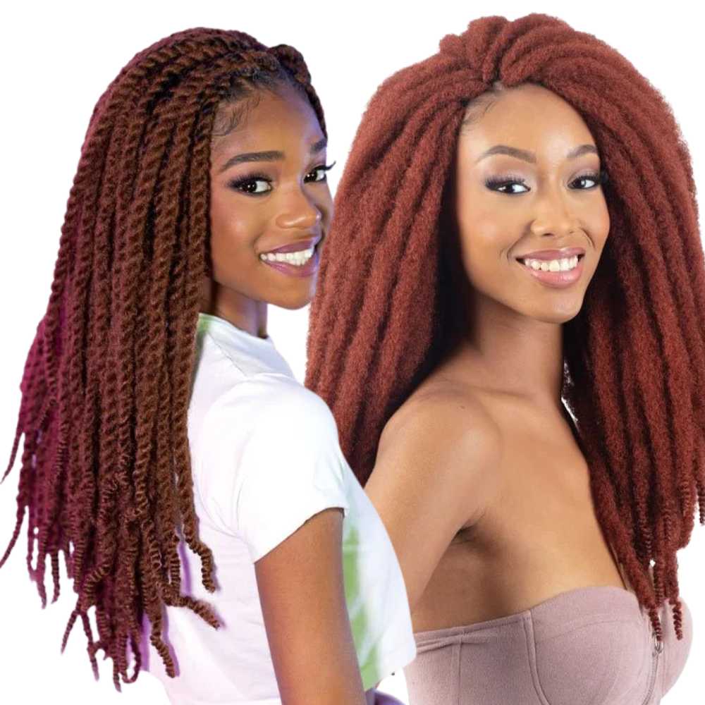 Shake-N-Go Equal Crochet Hair - 3X Cuban Twist Soft & Natural 22"