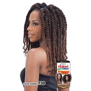 Shake-N-Go Equal Cuban Twist Double Strand Style - Cuban Twist Braid 12"