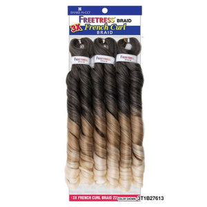 Shake-N-Go FreeTress Braid - 3x French Curl Braid 22"