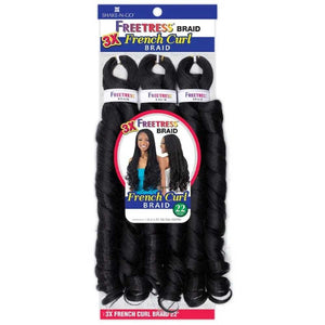 Shake-N-Go FreeTress Braid - 3x French Curl Braid 22"