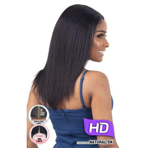 Shake-N-Go Girlfriend Human Hair Lace Front Wig - Straight 18"