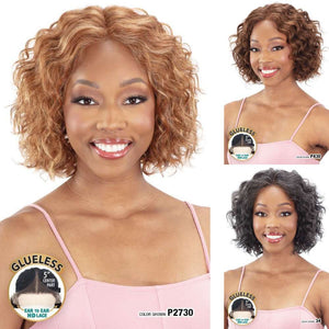 Shake-N-Go Golden 100% Human Hair HD Lace Front Wig - Nyx