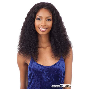 Shake-N-Go Human Hair Wet & Wavy Lace Front Wig - Deep Curl