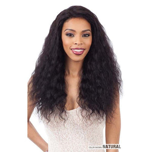 Shake-N-Go Human Hair Wet & Wavy Lace Front Wig - Loose Deep