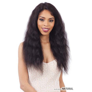 Shake-N-Go Human Hair Wet & Wavy Lace Front Wig - Loose Deep