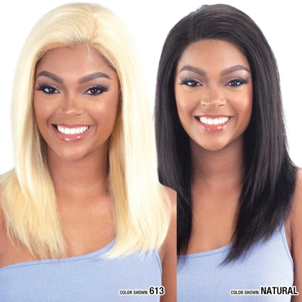 Shake-N-Go Naked Brazilian Natural 100% Human Hair HD Lace Front Wig - Addison