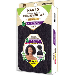 Shake-N-Go Naked Brazilian Natural 100% Human Hair HD Lace Front Wig - Nell