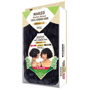 Shake-N-Go Naked Brazilian Natural Human Hair Wig - Luca