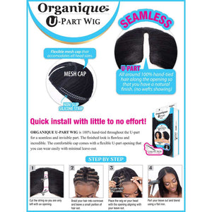 Shake-N-Go Organique Minimal Leave-Out U-Part Wig - Bohemian Curl