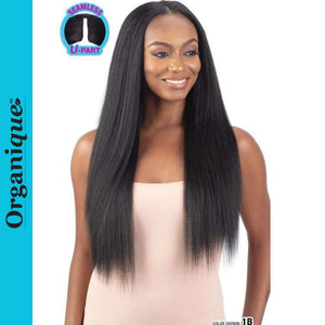 Shake-N-Go Organique Minimal Leave-Out U-Part Wig - Natural Yaky Straight 28"