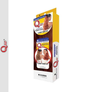 Shake-N-Go Que Human Hair MasterMix Drawstring Ponytail - Q-Body Wave 20"