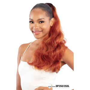 Shake-N-Go Que Human Hair MasterMix Drawstring Ponytail - Q-Body Wave 20"