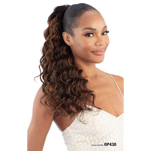 Shake-N-Go Que Human Hair MasterMix Drawstring Ponytail - Q-Loose Deep 14"