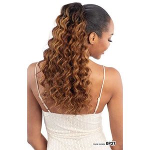 Shake-N-Go Que Human Hair MasterMix Drawstring Ponytail - Q-Loose Deep 14"