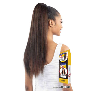 Shake-N-Go Que Human Hair MasterMix Drawstring Ponytail - Q-Straight 20"