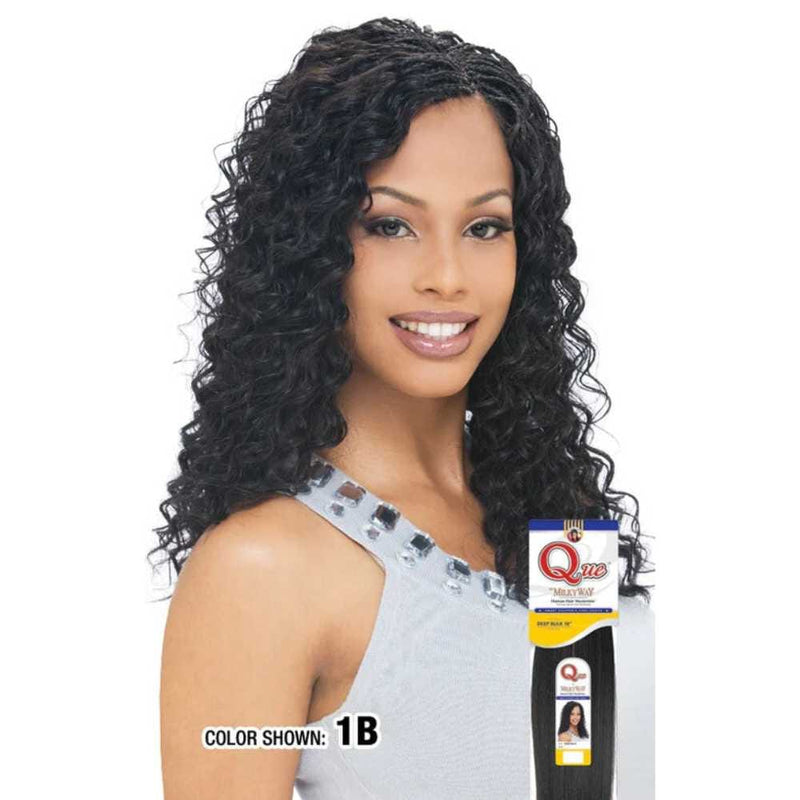 Shake-N-Go Que MilkyWay Human Hair Mastermix Braiding Hair - Deep Bulk 18"