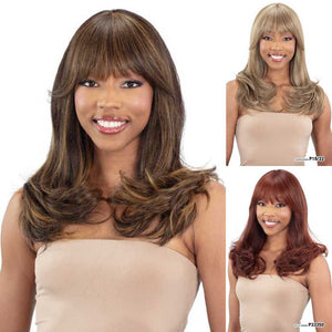 Shake-N-Go Snatched Glueless Synthetic Lace Front Wig - Imara