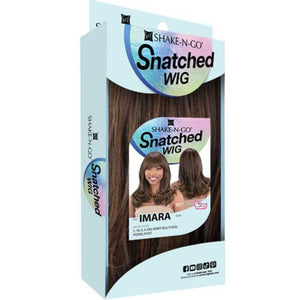 Shake-N-Go Snatched Glueless Synthetic Lace Front Wig - Imara