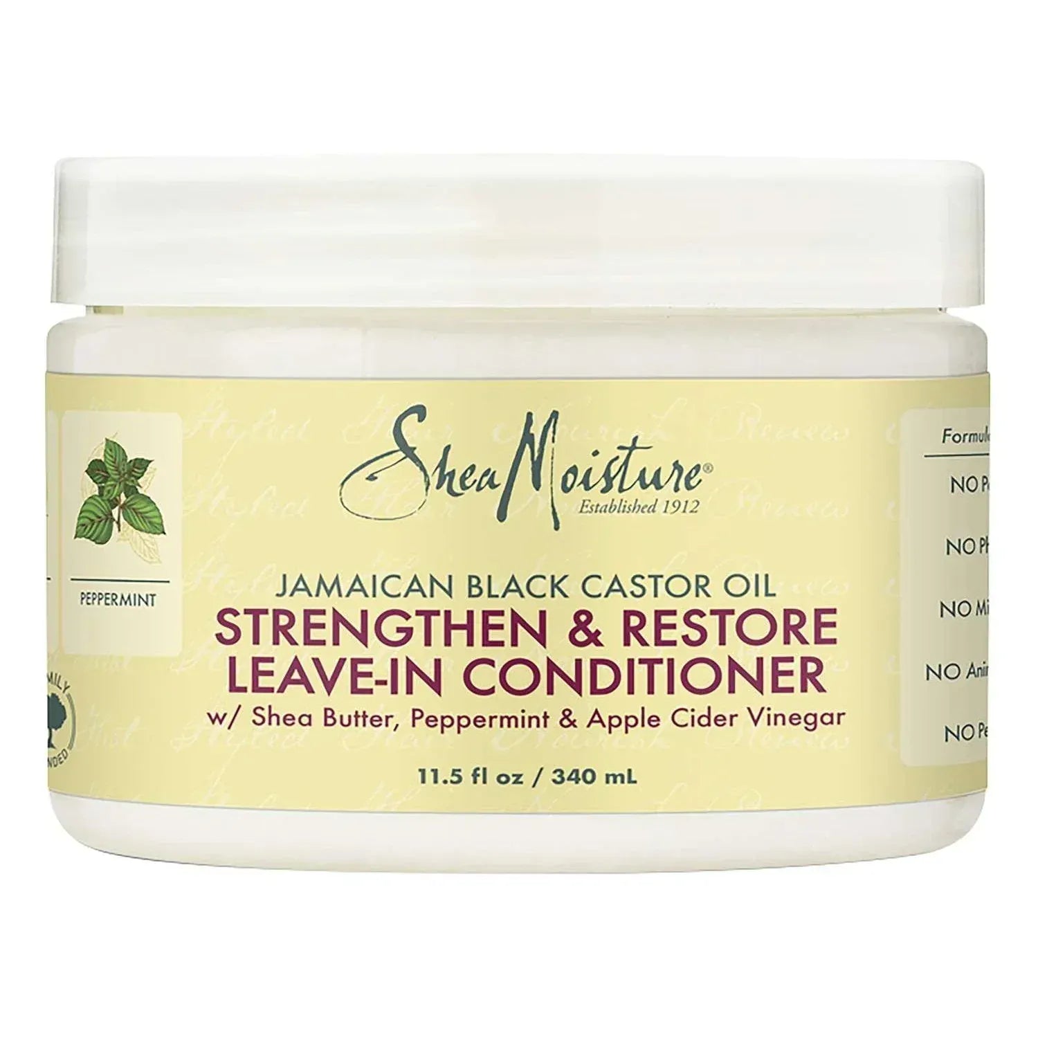 Shea Moisture Jamaican Black Oil Strengthen Restore Leave-In Conditioner