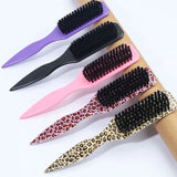 Slick Back Hair Brush for Sleek Ponytail Bun & Smoothing Baby Hairs, Flyaways, Edge Control - Backcombing & Teasing