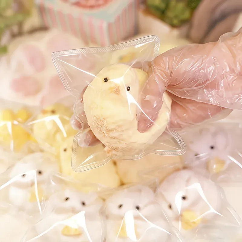 Slow Rebound Baby Chick Squishy Toy | Cute Mochi Fidget Figure | Stress Relief Easter Birthday Gift for Kids Students Classroom Prizes