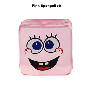 SpongeBob Squishy Stress Relief Toy, Slow Rising Squeeze Fidget Cube, Soft Sensory Gift