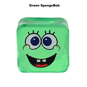 SpongeBob Squishy Stress Relief Toy, Slow Rising Squeeze Fidget Cube, Soft Sensory Gift