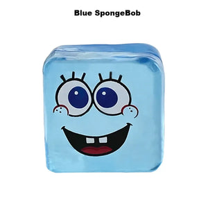 SpongeBob Squishy Stress Relief Toy, Slow Rising Squeeze Fidget Cube, Soft Sensory Gift