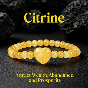 Spring Funky women’s jewelry citrine nature stone bileklik for Birthday Gift high quality Money Bracelet beads 2
