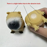 Squishy Capybara Squeezing Toy Soft Relax Animal Fidget for Adults Stress Relief Toys Halloween Christmas Holiday Party Gifts