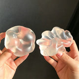 Squishy Coconut Oil Stress Ball Fidget Toys Handmade Transparency Plasticity Squeeze Toy Funny Anti-stress Sensory Toy for Adult