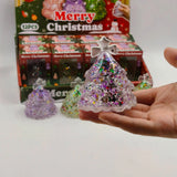 Squishy New Christmas Tree Snowman Toy Christmas Gift Decor Stress Relief Squeeze Fidget Decompression Toy