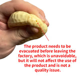 Squishy Peanut Stress Ball Squeeze Toy No Rebound Buttery-Soft Feel Fidget Toy ASMR Sensory Anti Stress Toys for Adults