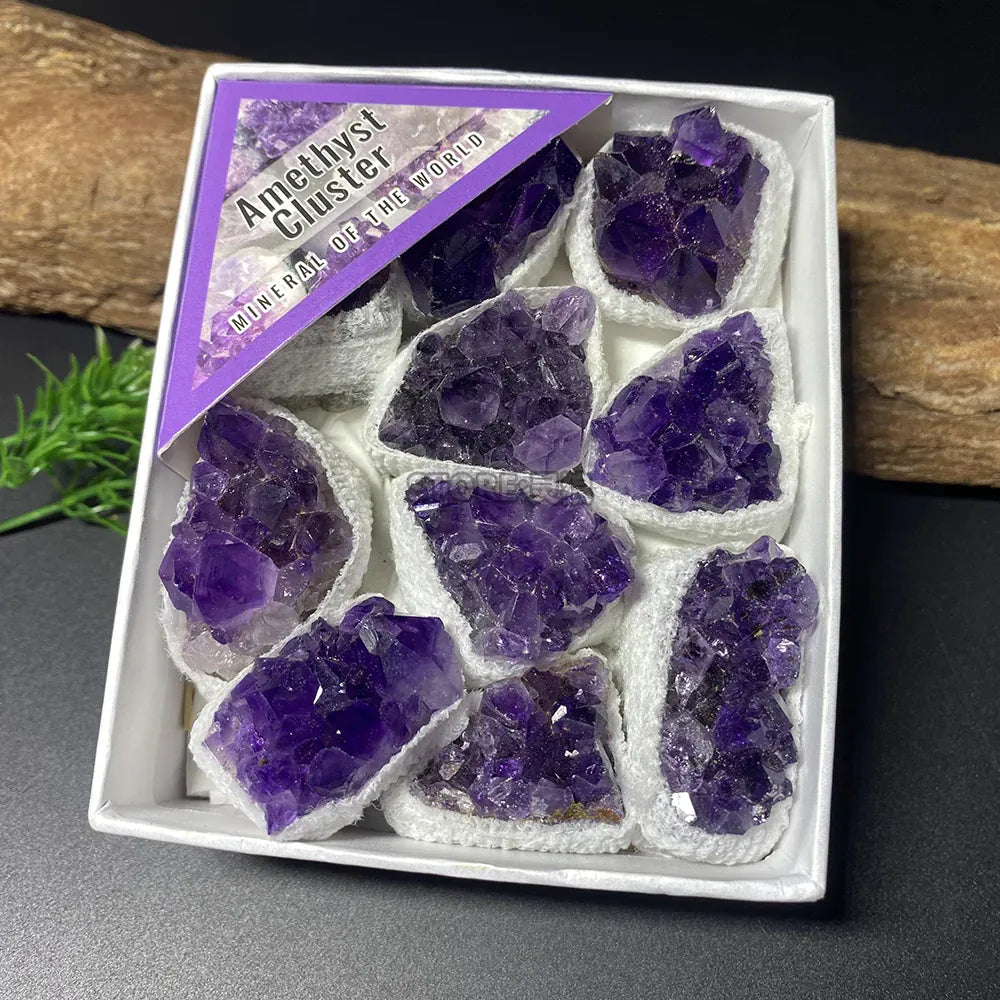 ST78 Atural Crystal Cluster Amethyst Stone Geode Raw Quartz Minerals Real Uruguay Home Decoration Spiritual Chakra Reiki