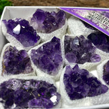 ST78 Atural Crystal Cluster Amethyst Stone Geode Raw Quartz Minerals Real Uruguay Home Decoration Spiritual Chakra Reiki