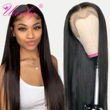 Straight Remy Human Hair Wig, 200% Density, Pre-Plucked HD Lace – 13x4, 13x6, 5x5 Closure or 360 Lace