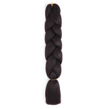 Synthetic Purple Braiding Hair 24 Inch, Pre Stretched Braiding hair for Braids Purple Hair Extensions,Multi-colored Braid