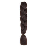 Synthetic Purple Braiding Hair 24 Inch, Pre Stretched Braiding hair for Braids Purple Hair Extensions,Multi-colored Braid