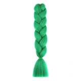 Synthetic Purple Braiding Hair 24 Inch, Pre Stretched Braiding hair for Braids Purple Hair Extensions,Multi-colored Braid