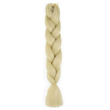 Synthetic Purple Braiding Hair 24 Inch, Pre Stretched Braiding hair for Braids Purple Hair Extensions,Multi-colored Braid