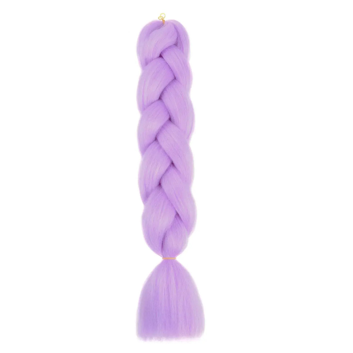 Synthetic Purple Braiding Hair 24 Inch, Pre Stretched Braiding hair for Braids Purple Hair Extensions,Multi-colored Braid