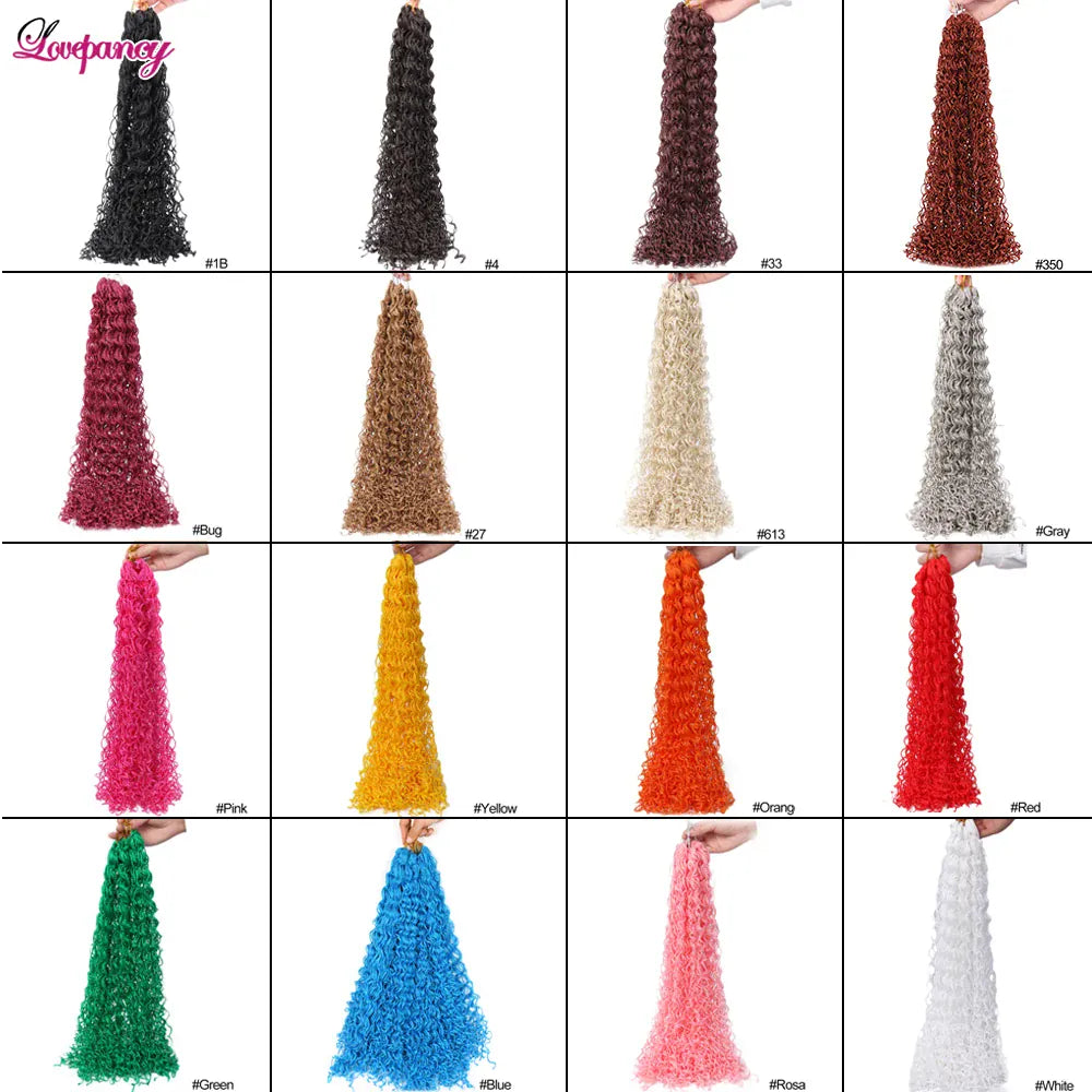 SyntheticCurly Zizi Braids Crochet Box Braiding Hair Extensions Brown Blonde Grey 20 Inch Micro Box Braids Hair Bundles 50g/Pack