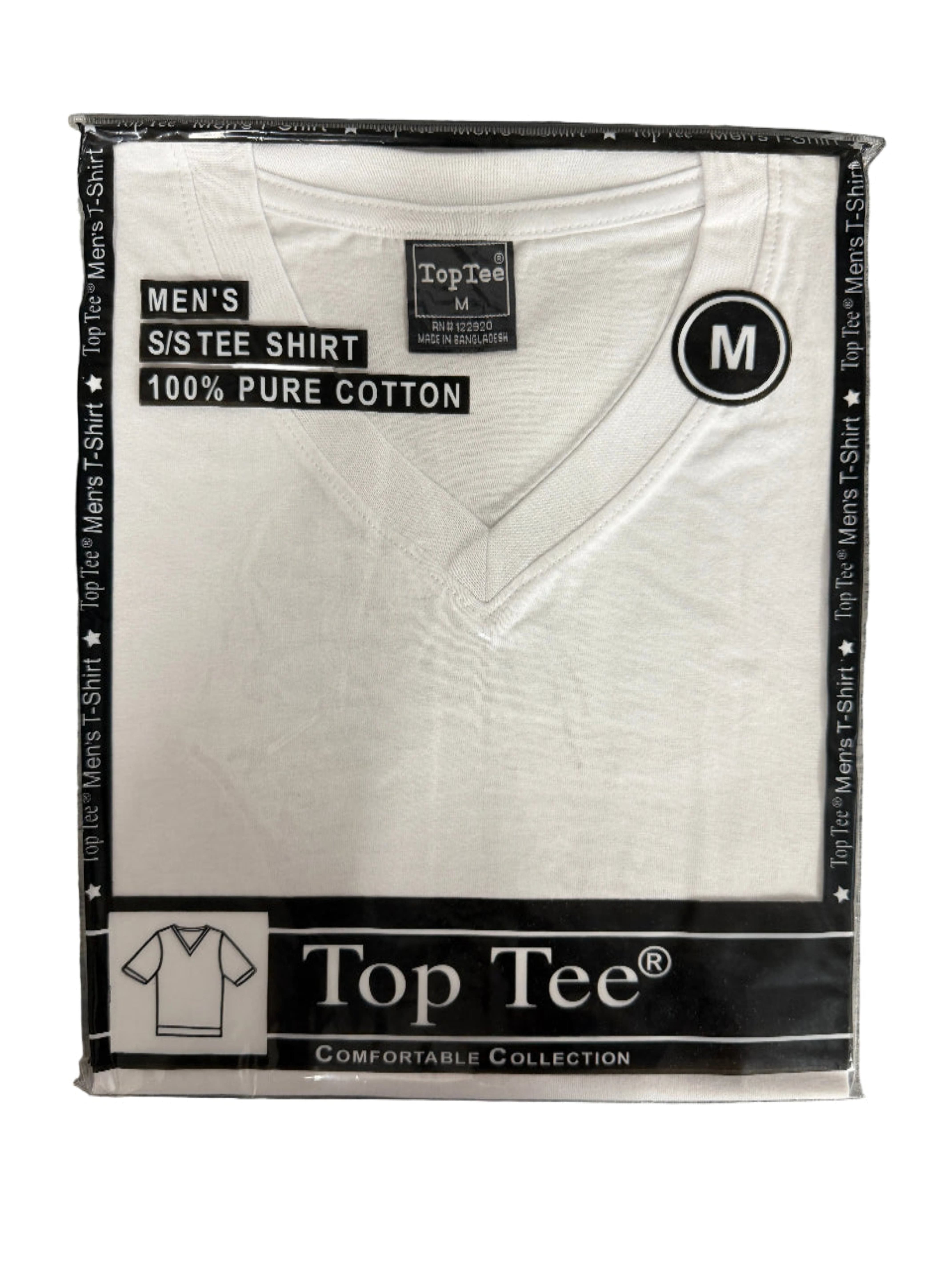 Top Tee Men's V Neck Tee shirt